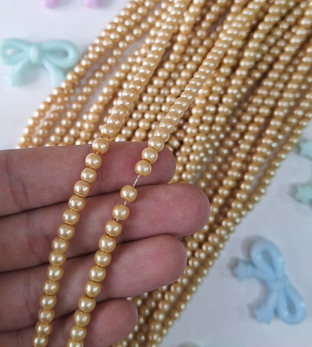 مروارید سنگی سایز 4 شامپاینی